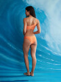 TOP BANDEAU OLIVIA NARANJA