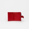 Billetera Rio en efecto cuero Rojo