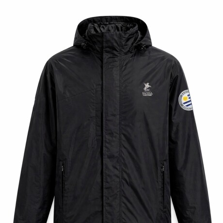 Campera Taslon Hombre Negro