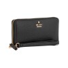 Small Leather Goods Luela Zip Arnd WRSLT WLLT Black