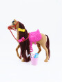 CABALLO CON ACCESORIOS MARRON (V)