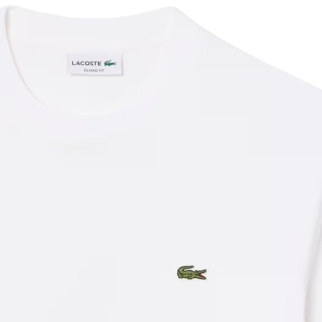 Remera Lacoste Crew White