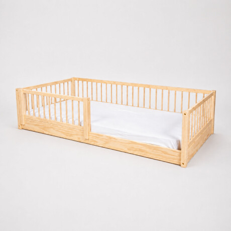 CAMA MADERA NATURAL-BEIGE FARM