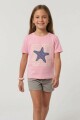 Remera m/c estampada Starfish ROSA