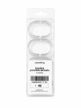 ARGOLLAS TRANSPARENTES SET X 12 TRANSPARENTE