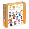 Imanes para decorar Funky family Djeco Imanes para decorar Funky family Djeco