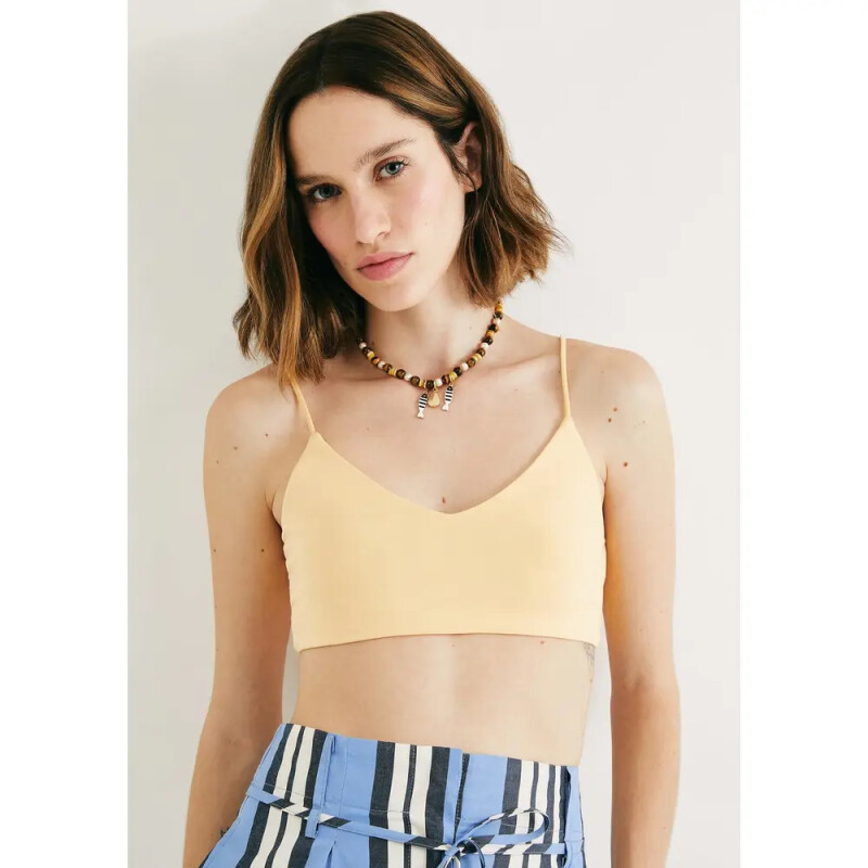 TOP FEM LARANJA MEDIO