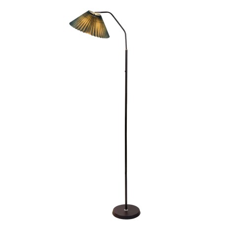 LÁMPARA DE PIE METAL-Y-TELA NEGRO XYF8072