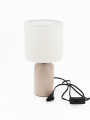 LAMPARA MESA BEGONIA BEIGE