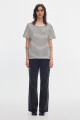 T-shirt Atenas Stripes Offwhite