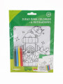 JUEGO PARA COLOREAR BLANCO