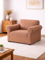 FUNDA SOFA 1 CUERPO TAUPE