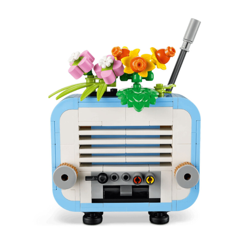 Tocadiscos con Flores 3 en 1 Creator Lego Tocadiscos con Flores 3 en 1 Creator Lego