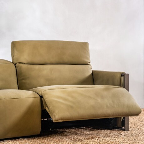 Sillón Reclinable Cuero Nox U