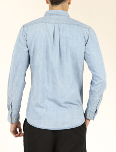 012402 CAMISA HARRY Azul Claro
