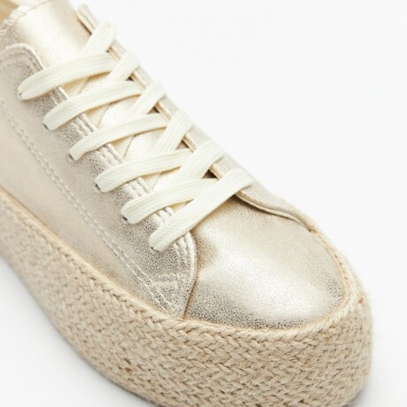 ZAPATILLA JUTEX Dorado