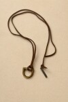 Estribo Tiento Necklace Mini Dorado