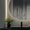 Listello Led Simple Lumiere 2,5mts Cromo Mate Listello Led Simple Lumiere 2,5mts Cromo Mate