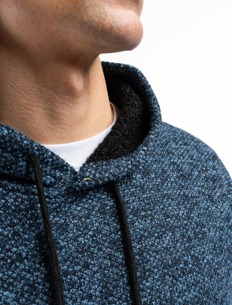 Buzo con Capucha Nara Azul