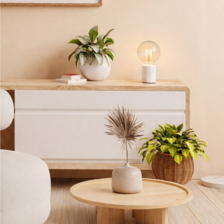 LOPE DE MESA Luminaria de Mesa Lope Blanca