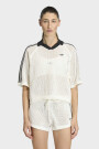 CROCHET POLO Blanco