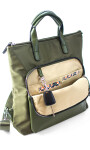 MOCHILA IBIZA VERDE MILITAR