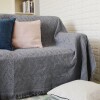 Manta para sillón y cama 180x230cm gris