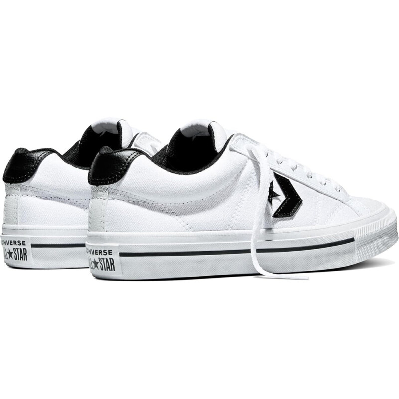 CONVERSE SPORT CASUAL OX WHITE/BLACK WHITE/BLACK