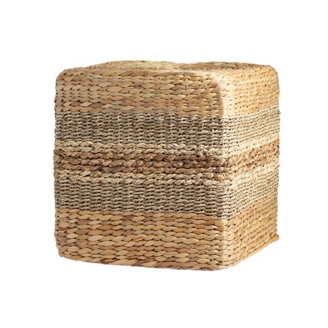 TABURETE JEROS RATTAN NATURAL-BEIGE LS-0017 NATURAL