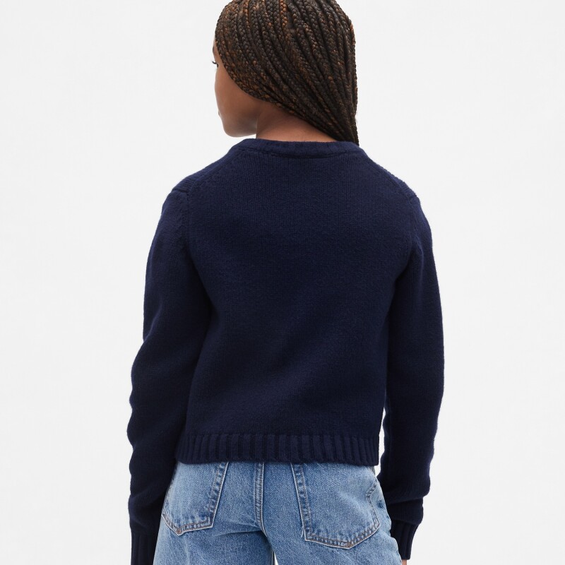 FRCH LOGO CARDI NAVY UNIFORM