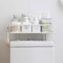 Estante organizador de pared para baño Blanco