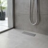 RECEPTACULO LINEAR PVC TAPA GRIS 25CM Receptaculo Linear Pvc Tapa Gris 25cm