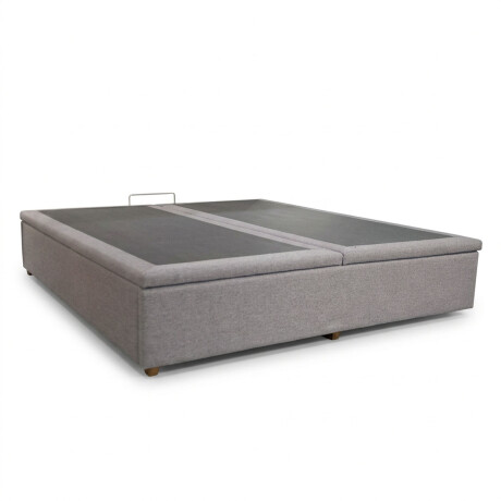 BOX BAÚL KING MADERA GRIS ARCA