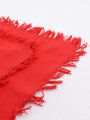 INDIVIDUAL COTTON ROJO