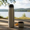 Termo en acero inoxidable de 500 ml Plateado