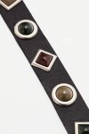 Cinto Color Studs Negro