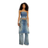 Top Para Mujer De-Ville Blue Marine