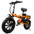 Bicicleta Eléctrica Sg04 Pl 16" 500w 100kg 35kmh NARANJA
