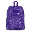 Mochila Superbreak Plus Dub Doodle Purple