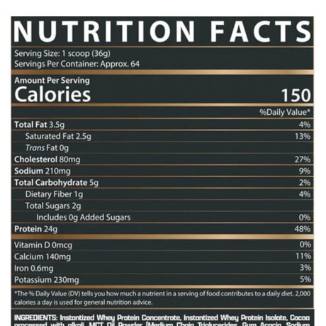 Nutrex 100% Whey Protein 5Lb Chocolate