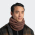 Bufanda Buff Knitted & Fleece Rutger Marrón