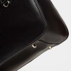 Bolso Capri en cuero arrugado Negro