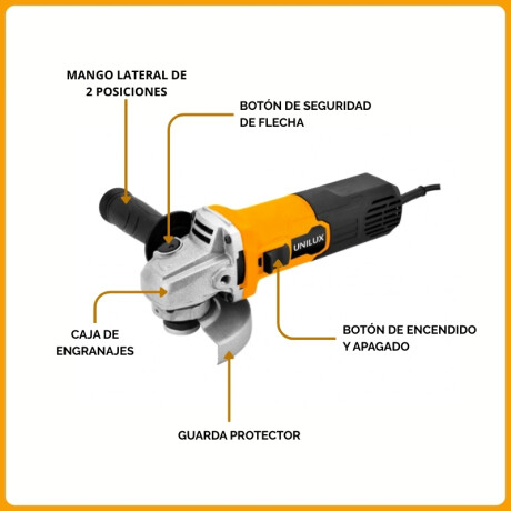 AMOLADORA ELÉCTRICA 710W Amoladora Eléctrica 710W