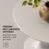 Mesa Comedor ComboHome Tulip Redonda Laqueada 90cm Premium Blanco 1