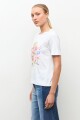 Remera estampa Santa Rita blanco