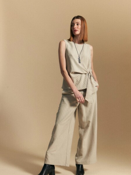 BLUZA ALLIE PULSO TOSTADO