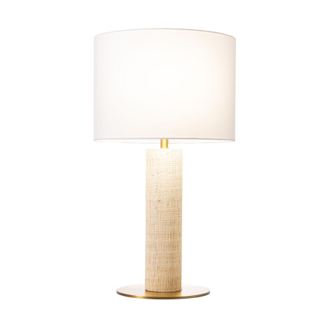 LÁMPARA DE MESA RAFIA, NATURAL/BEIGE RAFFIA RRSAPMPNA11CL