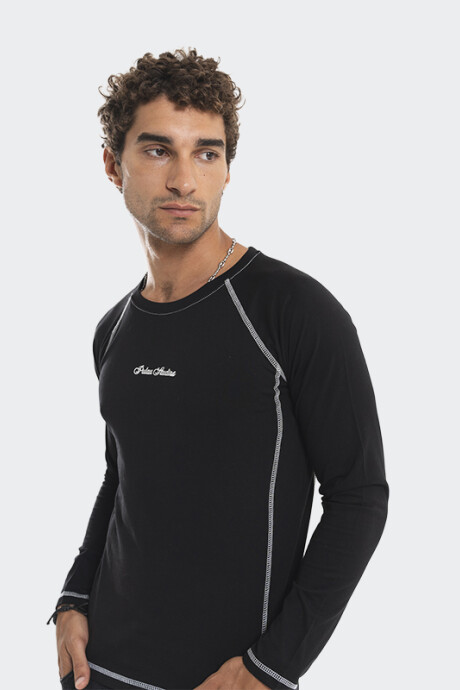 Remera Pulau Warmy Negro