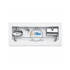 KIT BAÑO ACERO INOX CLIUS 5P Kit Baño Acero Inox Clius 5p