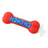 Hueso De Juguete Para Perros 23 X 8 Cm Con Chifle ROJO